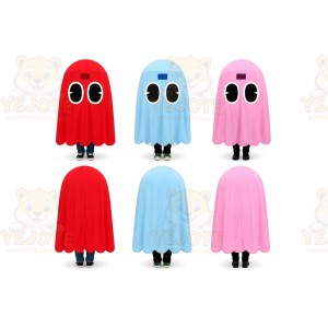 Colorful Ghost Mascot Costume