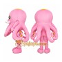 Pink Octopus Mascot Costume