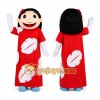 Hula Girl Mascot Costume Hula Girl Mascot Costume
