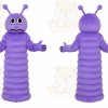 Purple Caterpillar Mascot Costume