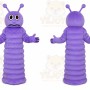 Purple Caterpillar Mascot Costume