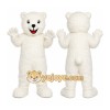 White Polar Bear Mascot Costume White Polar Bear Mascot Costume