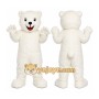 White Polar Bear Mascot Costume