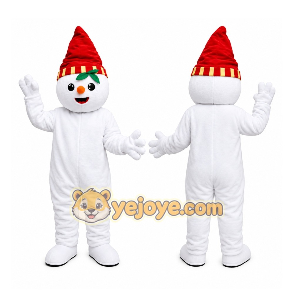 Classic Snowman Mascot Costume