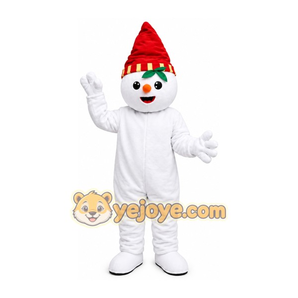 Classic Snowman Mascot Costume