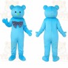 Blue Teddy Bear Mascot Costume