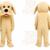 Beige Puppy Mascot Costume