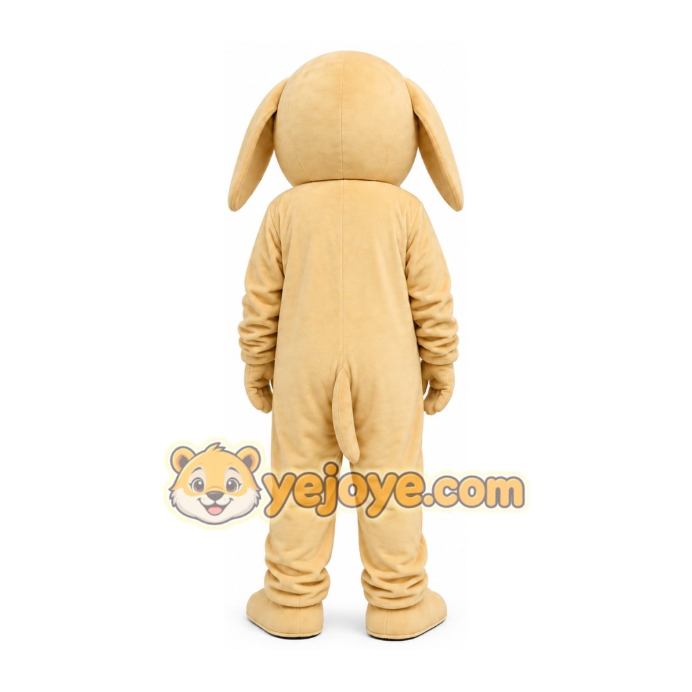 Beige Puppy Mascot Costume