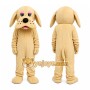 Beige Puppy Mascot Costume