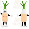 Funny Onion Mascot Costume
