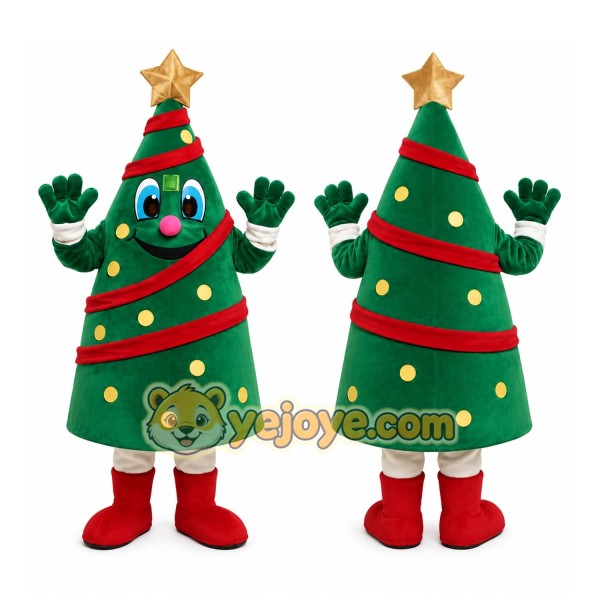Christmas Tree Mascot Costume