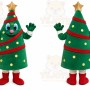 Christmas Tree Mascot Costume