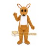 Brown Kangaroo Mascot Costume Brown Kangaroo Mascot Costume