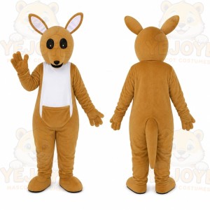 Brown Kangaroo Mascot Costume