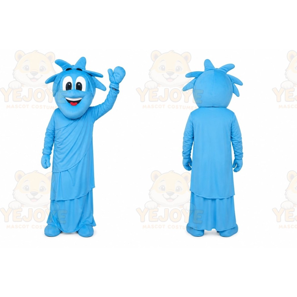 Statue of Liberty Mascot Costume Adult Character Suit