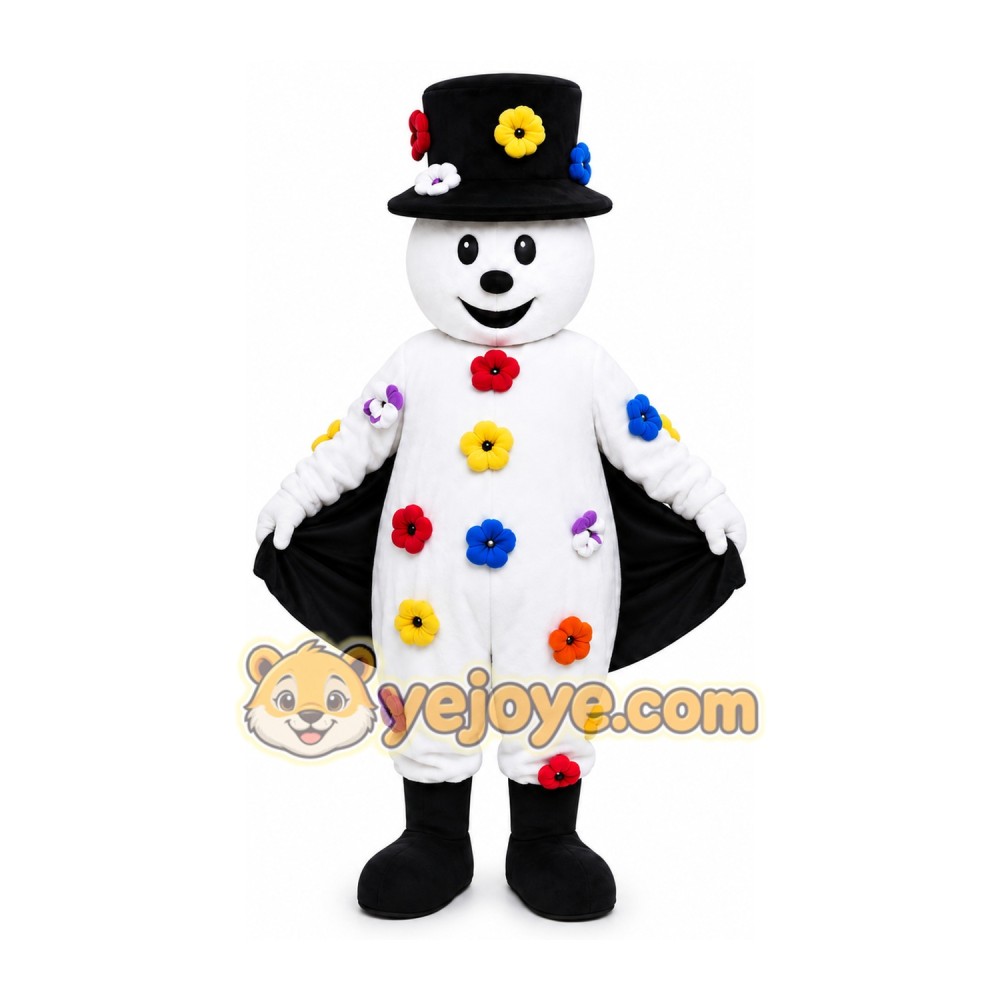 Funny Snowman Mascot Costume