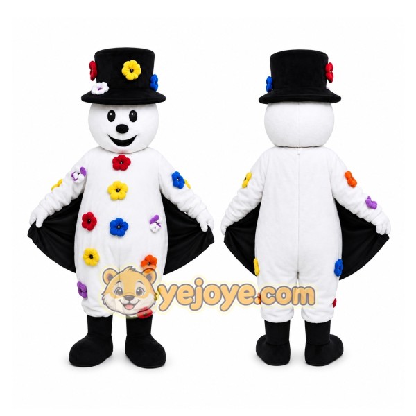Funny Snowman Mascot Costume