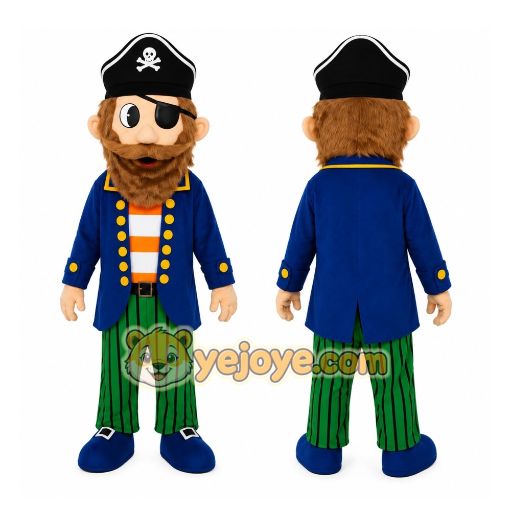 Pirate Boy Mascot Costume