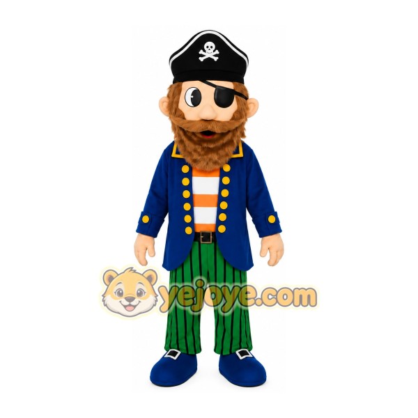 Pirate Boy Mascot Costume