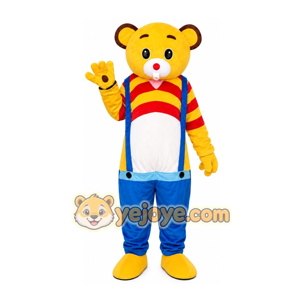 Yellow Tiger Mascot Costume Yellow Tiger Mascot Costume