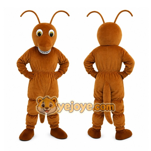 Brown Ant Mascot Costume