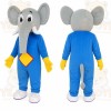Blue Elephant Mascot Costume