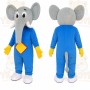 Blue Elephant Mascot Costume