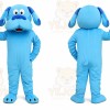 Blue Puppy Mascot Costume