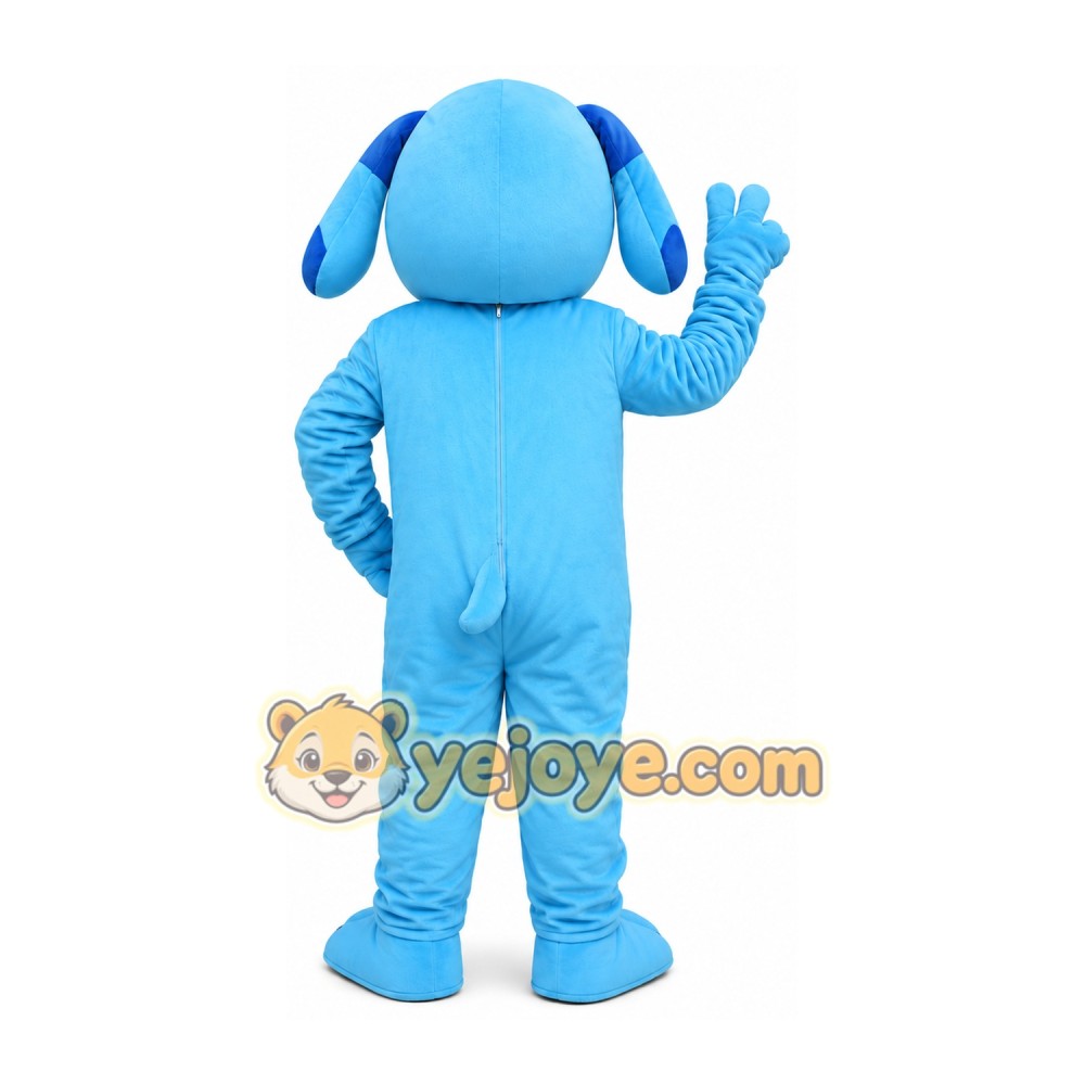 Blue Puppy Mascot Costume