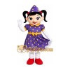 Witch Girl Mascot Costume Witch Girl Mascot Costume