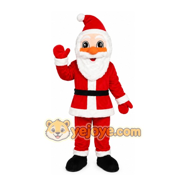 Santa Claus Mascot Costume Santa Claus Mascot Costume