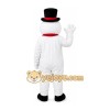 Top Hat Snowman Mascot Costume