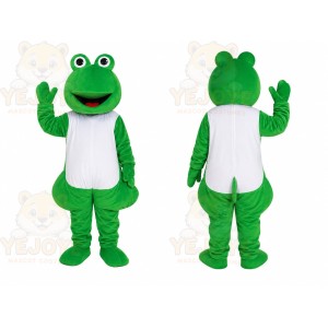 Green Frog Mascot Costume