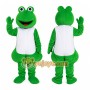 Green Frog Mascot Costume