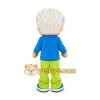 Old Scientist Boy Mascot Costume