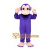 Purple Monkey Mascot Costume Purple Monkey Mascot Costume