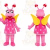 Pink Ladybug Mascot Costume