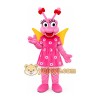 Pink Ladybug Mascot Costume Pink Ladybug Mascot Costume