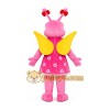 Pink Ladybug Mascot Costume Pink Ladybug Mascot Costume