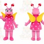 Pink Ladybug Mascot Costume