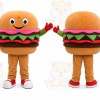 Happy Hamburger Mascot Costume