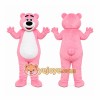 Pink Bear Mascot Costume Pink Bear Mascot Costume