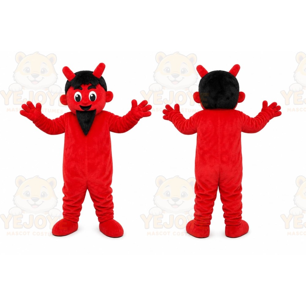 Red Devil Mascot Costume
