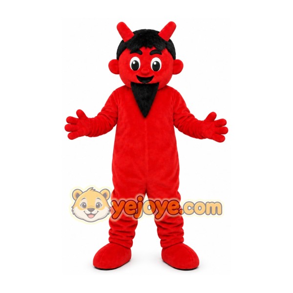 Red Devil Mascot Costume
