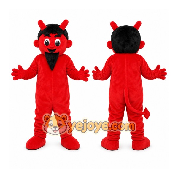 Red Devil Mascot Costume