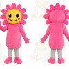 Pink Flower Mascot Costume