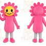 Pink Flower Mascot Costume
