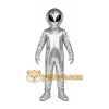 Silver Alien Mascot Costume