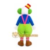Colorful Clown Mascot Costume