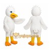 White Duck Mascot Costume White Duck Mascot Costume